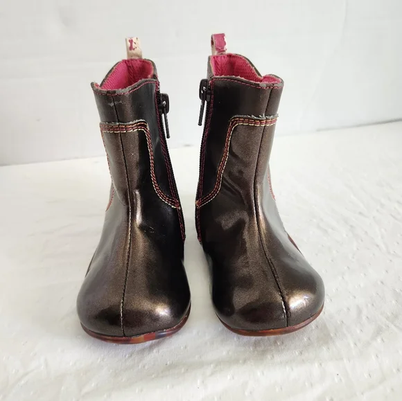 Eric Carlisle x Stride rite Hungry Caterpillar Boots toddler / baby size 4 - Picture 2 of 9